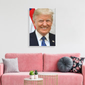 Donald Trump Canvas Afdruk (Insitu (Woonkamer))