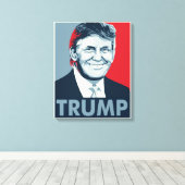 Donald Trump Canvas Afdruk (Insitu (Houten vloer))