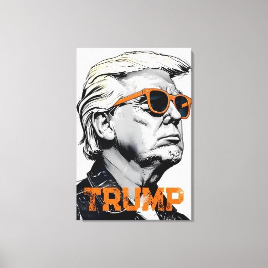 Donald Trump Canvas Afdruk (Voorkant)