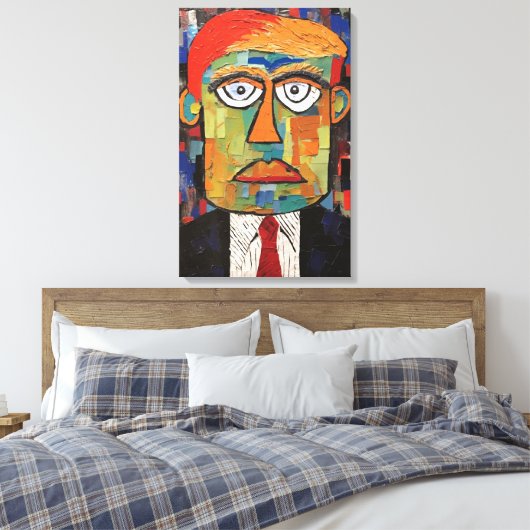 Donald Trump Canvas Afdruk (Insitu (Slaapkamer))