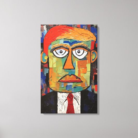 Donald Trump Canvas Afdruk (Voorkant)