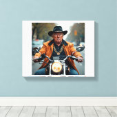 Donald Trump Canvas Afdruk (Insitu (Houten vloer))