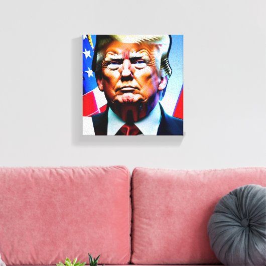 Donald Trump Canvas Afdruk (Insitu (Woonkamer))