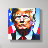 Donald Trump Canvas Afdruk (Voorkant)