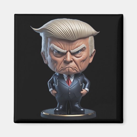 Donald Trump Caricature Magneet (Voorkant)