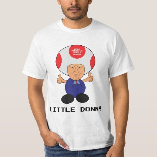 Donald Trump Caricature T-Shirt (Voorkant)