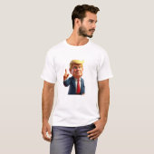 Donald Trump Cartoon T-shirt (Voorkant volledig)