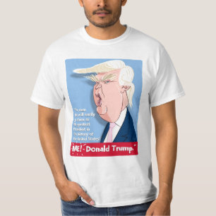 Donald Trump Cartoon T-Shirt : Groot President.
