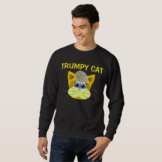 Donald Trump Cat T-shirts TRUMPY CAT (Voorkant volledig)