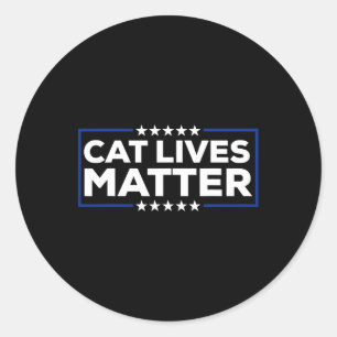 Donald Trump Cats Grappige Politieke Meme 2024 Ronde Sticker
