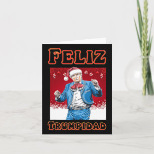 Donald Trump Christmas Feliz Trumpidad Kaart
