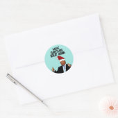 DONALD TRUMP CHRISTMAS GREAT OPNIEUW STICKERS (Envelop)