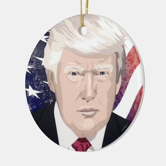 DONALD TRUMP CHRISTMAS ORNAMENT (Links)