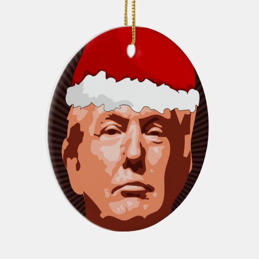 DONALD TRUMP CHRISTMAS ORNAMENT (Rechts)