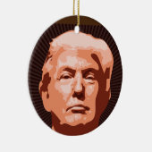 DONALD TRUMP CHRISTMAS ORNAMENT (Rechts)
