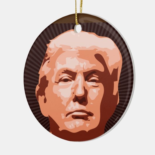 DONALD TRUMP CHRISTMAS ORNAMENT (Links)