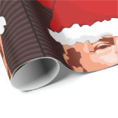 DONALD TRUMP CHRISTMAS SANTA Wrapping Paper Cadeaupapier (Rol Hoek)