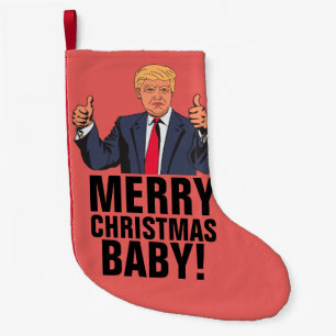 DONALD TRUMP CHRISTMAS STOCKINGS KLEINE KERSTSOK