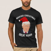 DONALD TRUMP CHRISTMAS T-Shirts (Voorkant)