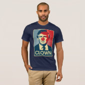 Donald Trump CLOWN — Anti-Trump 2016 - T-shirt (Voorkant volledig)