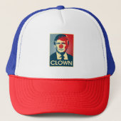 Donald Trump CLOWN — Anti-Trump 2016 - Trucker Pet (Voorkant)