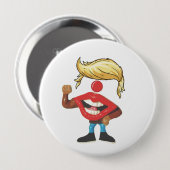 Donald Trump Clown Face Ronde Button 4,0 Cm (Voorkant /achterkant)
