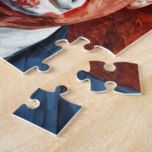 donald trump clown funny legpuzzel (Zijkant)