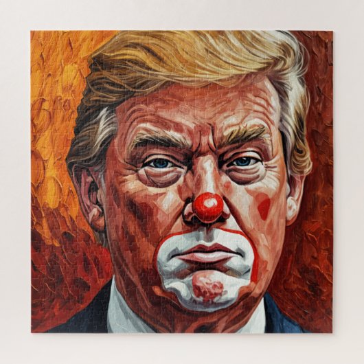 donald trump clown legpuzzel (Verticaal)