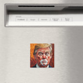 donald trump clown magneet (Insitu (Vaatwasser))