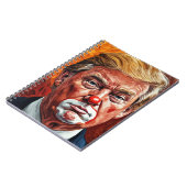 donald trump clown notitieboek (Linkerzijde)