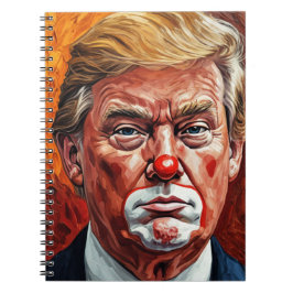 donald trump clown notitieboek