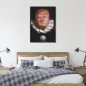 Donald Trump Clown Painting by Tony Pro Canvas Afdruk (Insitu (Slaapkamer))