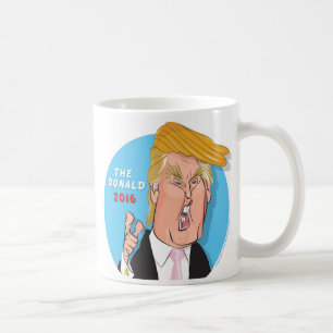 Donald Trump Comic Cartoon Caricature Coffee mok