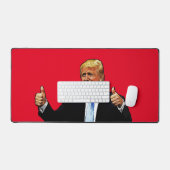 DONALD TRUMP COMPUTER Desk Mat (Keyboard & Muis)