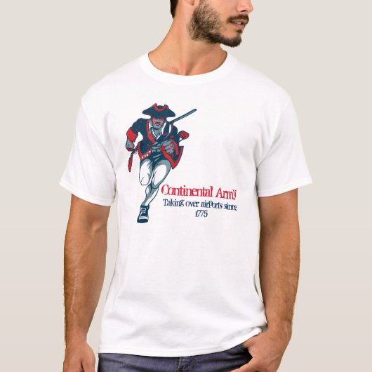 Donald Trump Continental Army T-shirt (Voorkant)