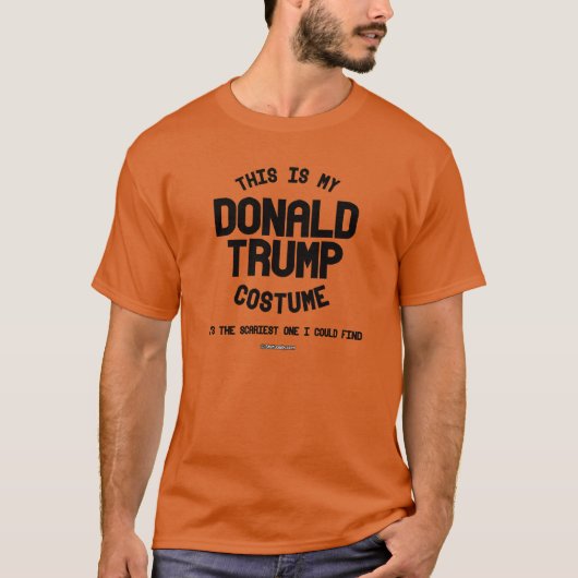 Donald Trump Costume T-shirt (Voorkant)
