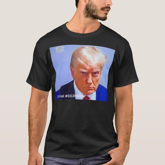 Donald Trump Criminal 01135809 T-shirt (Voorkant)