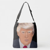 DONALD TRUMP CROSS BODY DESIGNER BAG PURY CROSSBODY TAS (Achterkant)