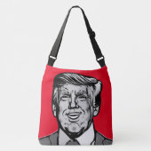 DONALD TRUMP CROSSBODY TAS (Voorkant)