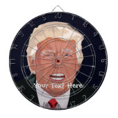 Donald Trump Custom Metal Cage Dartboard Dartbord (Voorkant)