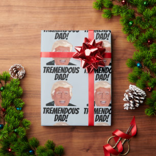 DONALD TRUMP DAD VADERDAG-opvulpapier Cadeaupapier