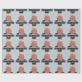 DONALD TRUMP DAD VADERDAG-opvulpapier Cadeaupapier (Vlak)