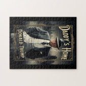 Donald Trump Daddy's Home Funny MAGA Film Poster Legpuzzel (Horizontaal)