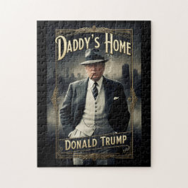Donald Trump Daddy's Home Funny MAGA Film Poster Legpuzzel