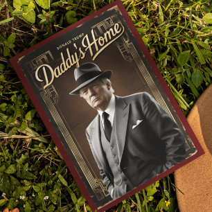 Donald Trump Daddy's Home Grappige Kerstkaart Briefkaart