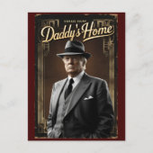 Donald Trump Daddy's Home Grappige Kerstkaart Briefkaart (Voorkant)