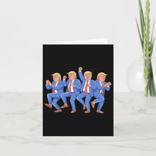 Donald Trump Dance 4 juli 2025 Kaart (Voorkant)