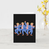 Donald Trump Dance 4 juli 2025 Kaart (Gele Bloem)