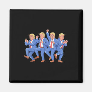 Donald Trump Dance 4 juli 2025 Magneet