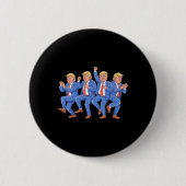 Donald Trump Dance 4 juli 2025 Ronde Button 5,7 Cm (Voorkant)
